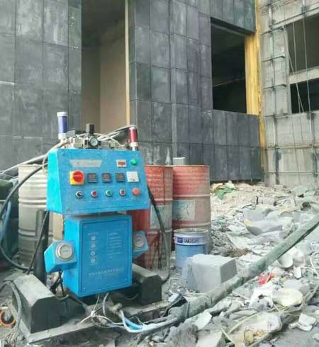 外墙保温喷涂机(图1) 外墙保温喷涂机施工设备厂家