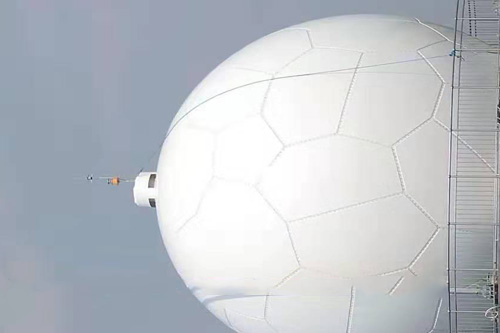 喷涂泡沫雷达罩中间层用弹性欧陆涂层防护(图2)