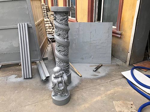 泡沫雕塑用什么硬化(图2) 泡沫雕塑用聚脲硬化