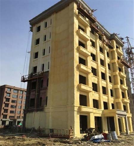 外墙高压万向发泡机(图2) 外墙隔热喷涂万向原料