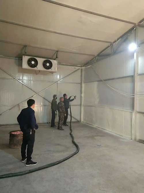 单板库房保温(图2) 单板库房保温案例